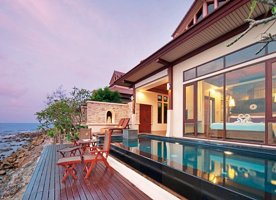 The Sarann - Wohnbeispiel Sea Front Pool Villa (Zimmercodierung VBO)