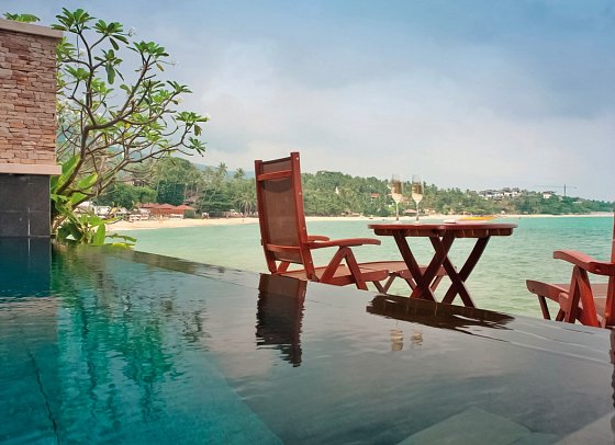 The Sarann - Wohnbeispiel Sea Front Pool Villa (Zimmercodierung VBO)