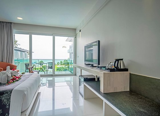 KC Beach Hotel Samui - Wohnbeispiel Luxury Sea View (Zimmercodierung UBP)