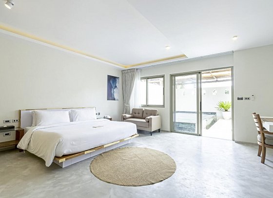 KC Beach Hotel Samui - Wohnbeispiel Studio One Bedroom Pool Villa (Zimmercodierung VBR)