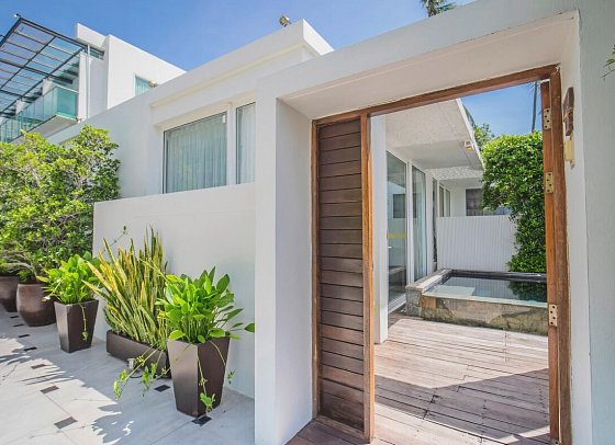 KC Beach Hotel Samui - Wohnbsp. Studio One Bedroom Pool Villa (Zimmercodierung VBR)