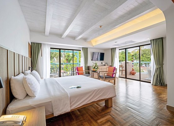 Baan Samui Resort - Wohnbeispiel Junior Suite (Zimmercodierung JB1)