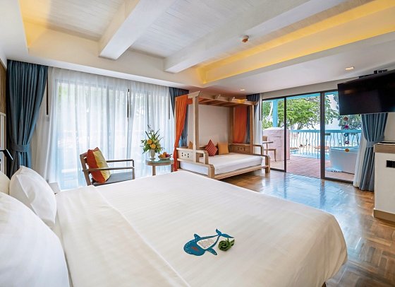 Baan Samui Resort - Wohnbeispiel Junior Suite (Zimmercodierung JB1)