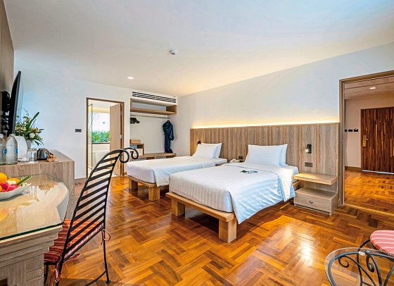 Baan Samui Resort - Wohnbeispiel Family Suite (Zimmercodierung WI1)