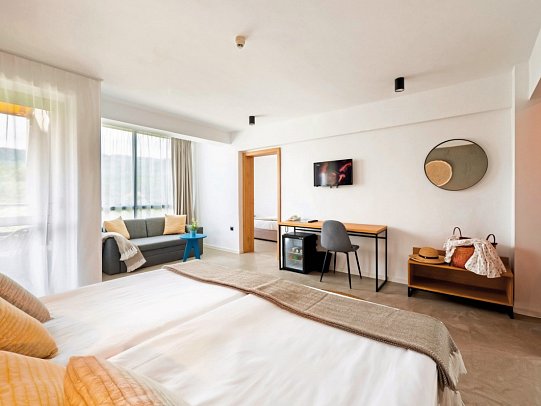 Excelsior - Wohnbeispiel 1-Zimmer-Appartement (Zimmercodierung AB1)