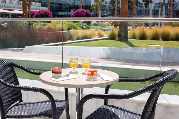 Hipotels Gran Conil - Balkonbeispiel Doppelzimmer Standard (Zimmercodierungen DG1 & DP1)