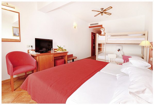 Hotel Zora - Wohnbeispiel Mini Familienzimmer Premium (Zimmercodierung FMC)