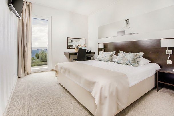 Villa Arausana & Antonina - Wohnbeispiel Doppelzimmer Meerseite (Zimmercodierung DBC/DC1)