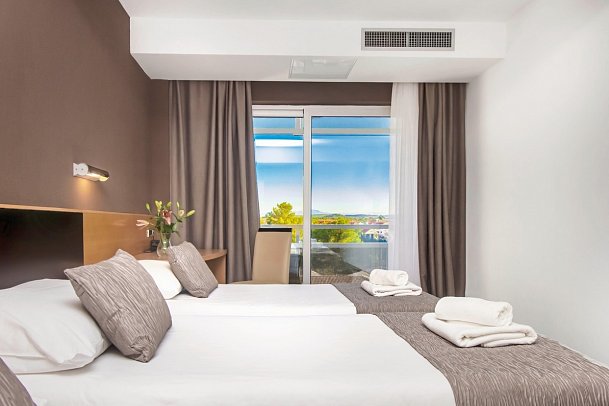 Hotel Imperial Vodice - Wohnbeispiel DZ Superior Gartenblick (Zimmercodierungen DSG & DCG)