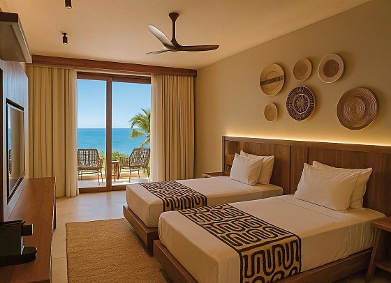 JAZ Elite Aurora - Wohnbeispiel Double Superior Partial Ocean View (Zimmercodierung DSN)