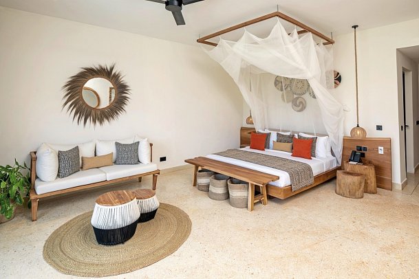 Aldiana Club Zanzibar Kwanza - Wohnbeispiel Swim-Up Ocean Suite (Zimmercodierung WBQ)