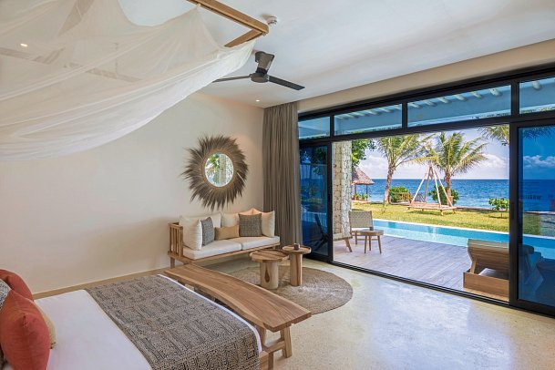 Aldiana Club Zanzibar Kwanza - Wohnbeispiel Swim-Up Ocean Suite (Zimmercodierung WBQ)