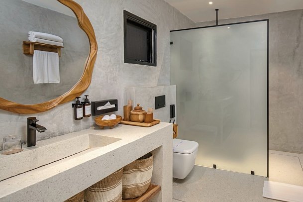 Aldiana Club Zanzibar Kwanza - Beispiel Bad (Zimmercodierungen JBQ & J1Q)