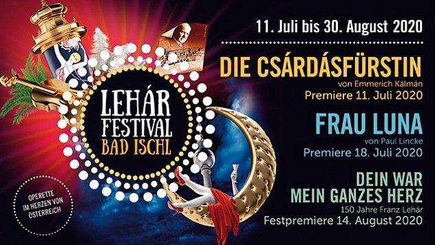 Musik liegt in der Luft – Lehár Festival Bad Ischl