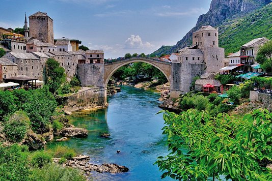 Historischer Balkan - Montenegro - Kroatien - Bosnien