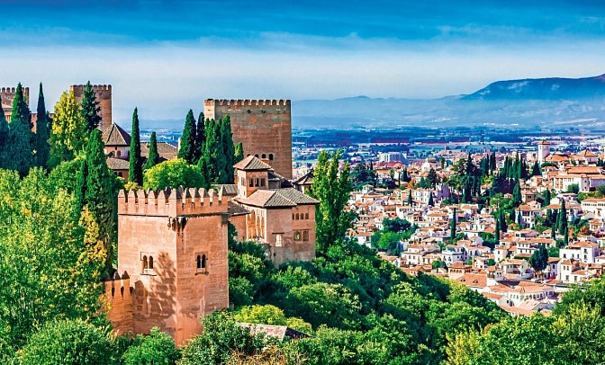 Rundreise Andalusien & Marokko - Alhambra, Granada