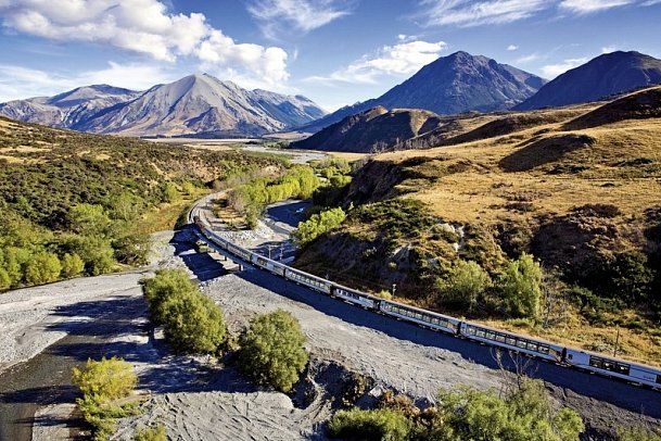 Rundreise Erlebnis Neuseeland auf Schiene und Straße - Tranz Alpine