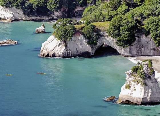 Rundreise Höhepunkte Neuseelands - Cathedral Cove
