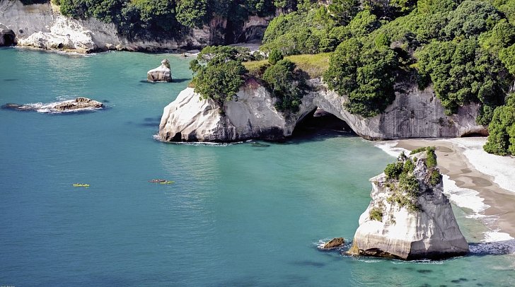 Rundreise Höhepunkte Neuseelands - Cathedral Cove