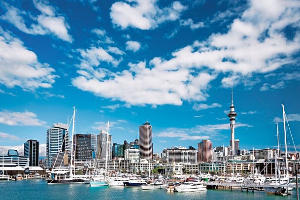 Rundreise Höhepunkte Neuseelands - Auckland, Hafen