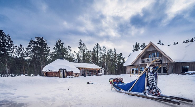 Wintertraum in Alta Norwegisch Lappland