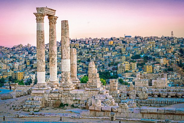 Abenteuer und Kultur Jordanien - Herkules-Tempel, Amman
