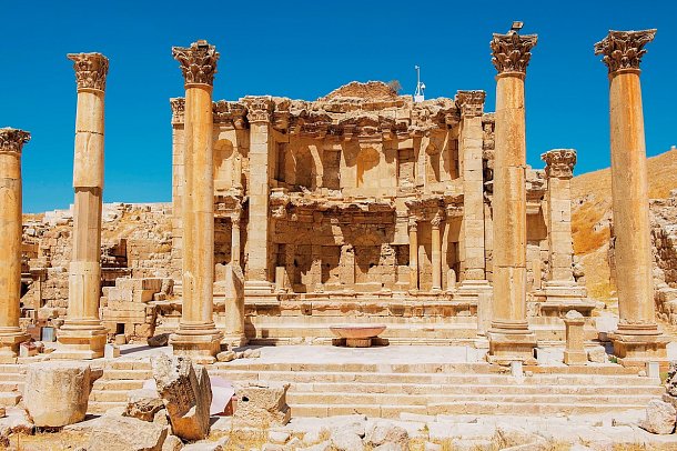 Abenteuer und Kultur Jordanien - Ruinen in Jerash