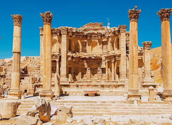 Abenteuer und Kultur Jordanien - Ruinen in Jerash