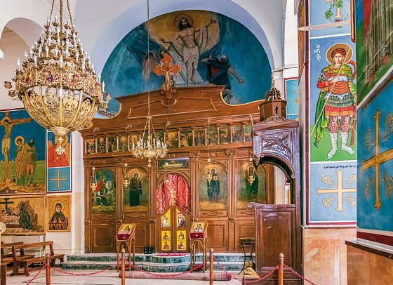 Abenteuer und Kultur Jordanien - St Georg Kirche, Madaba