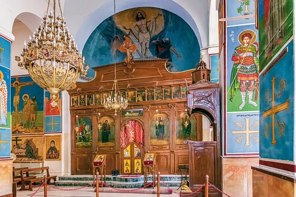 Abenteuer und Kultur Jordanien - St Georg Kirche, Madaba