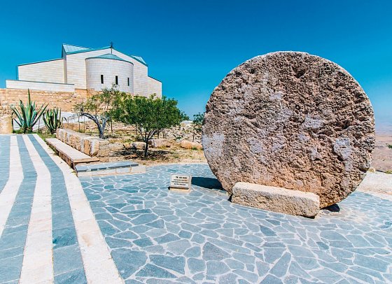 Abenteuer und Kultur Jordanien - Mose-Memorialkirche auf dem Berg Nebo
