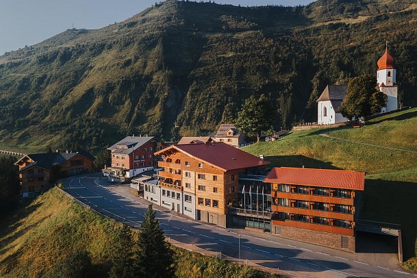 Boutique Hotel Die Mittagspitze - Außenansicht Hotel