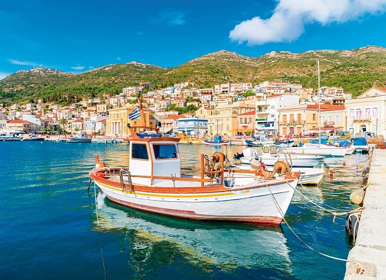 Griechische Inseln mit Star Flyer - Hafen
