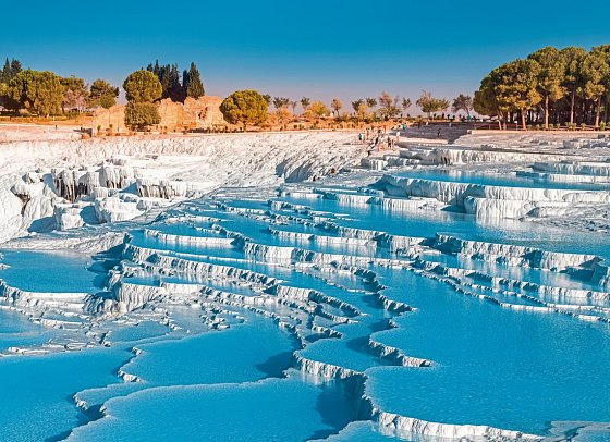Türkische Riviera - Kultur & Baden - Pamukkale
