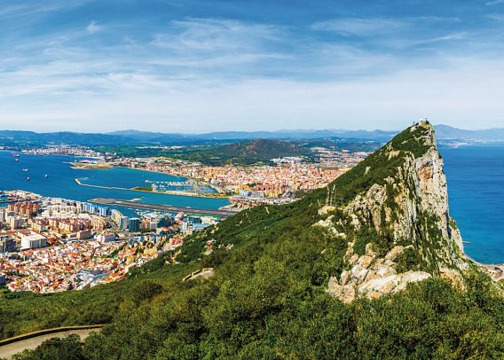 Von Barcelona nach Kiel mit MSC Euribia - Gibraltar