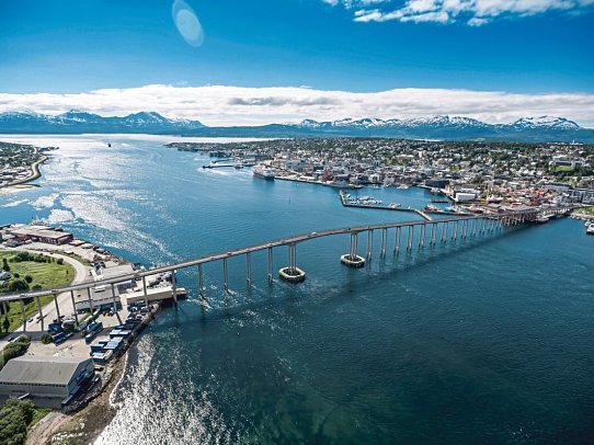 Postschiffroute ab/ bis Bergen bis zum Nordkap - Tromsø