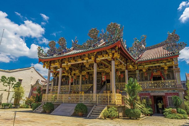 Thailand, Malaysia & Singapur mit AIDAstella - Khoo Kongsi Clanhaus, Georgetown