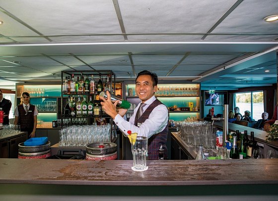 MS Nestroy - Gansl Kreuzfahrt nach Bratislava - Bar