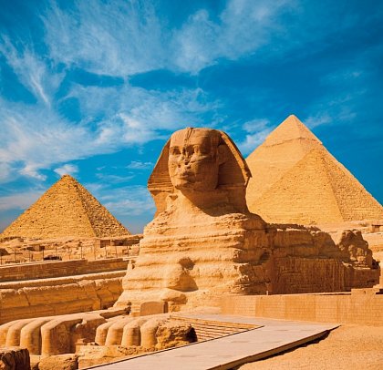 Kairo & Grand Egyptian Museum - Pyramiden von Gizeh und Sphinx