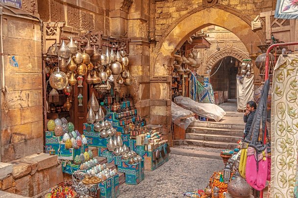 Kairo & Grand Egyptian Museum - Khan-El-Khalili-Basar - Kairo