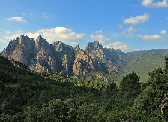 Korsika Busrundreise Grand Tour de Corse - Gebirge auf Korsika
