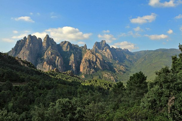 Korsika Busrundreise Grand Tour de Corse - Gebirge auf Korsika