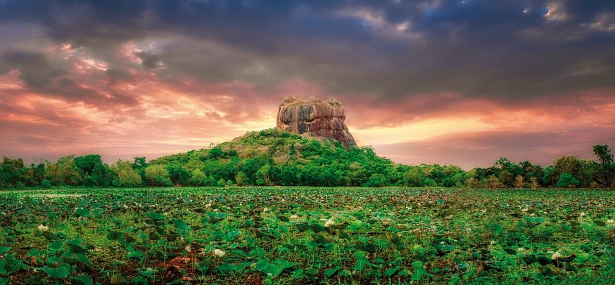 Sri Lanka Rundreise & Baden - Sigiriya-Felsen