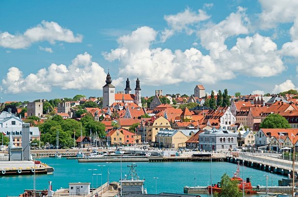 Ostsee mit Caribbean Princess - Visby, Gotland