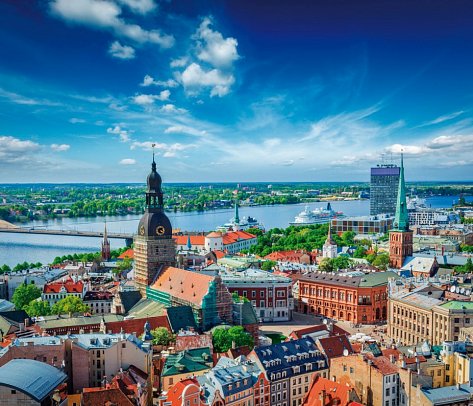 Ostsee mit Caribbean Princess