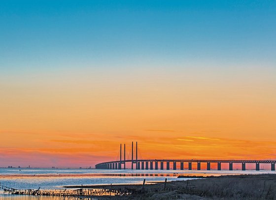 Rundreise Königsstädte Skandinavien - Öresund Brücke, Malmö