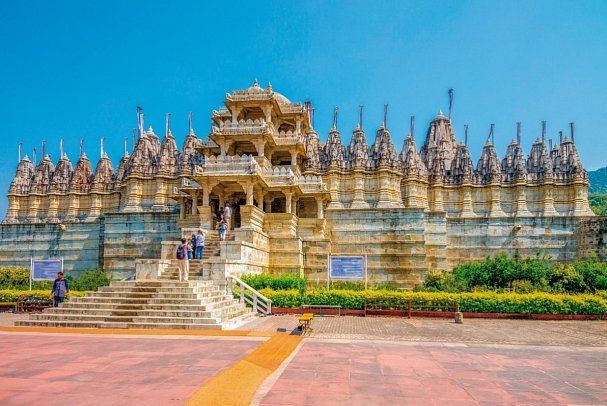 Rundreise Indien - Magisches Rajasthan & Taj Mahal - Ranakpur, Adinath Tempel