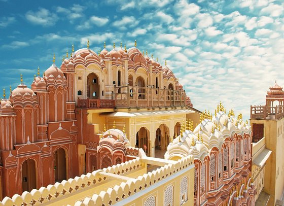 Rundreise Indien - Magisches Rajasthan & Taj Mahal - Jaipur, Palast der Winde