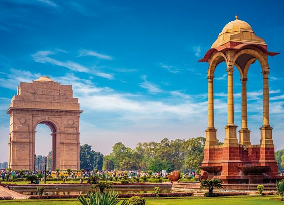 Rundreise Indien - Magisches Rajasthan & Taj Mahal - Delhi, India Gate