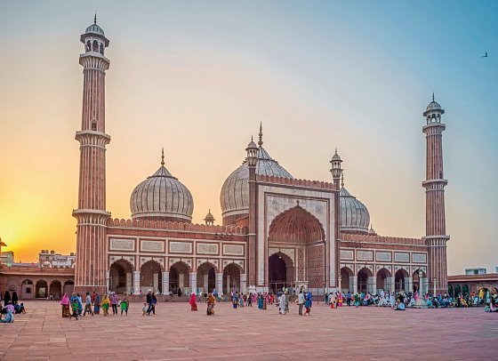 Rundreise Indien - Magisches Rajasthan & Taj Mahal - Delhi, Jama Masjid